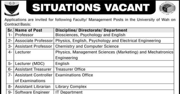 POF Jobs 2022 for Treasurer, Controller Examination, House Job Trainees ...